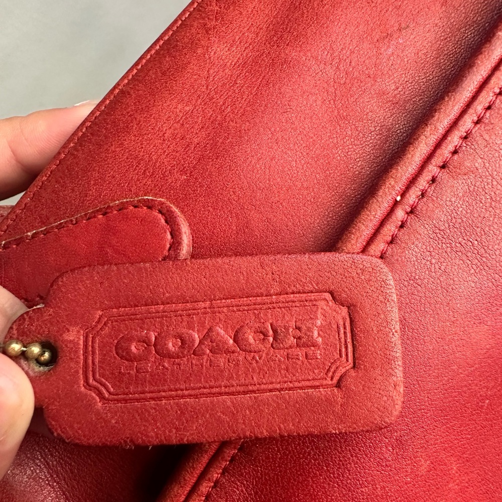 Coach single sided hang tag